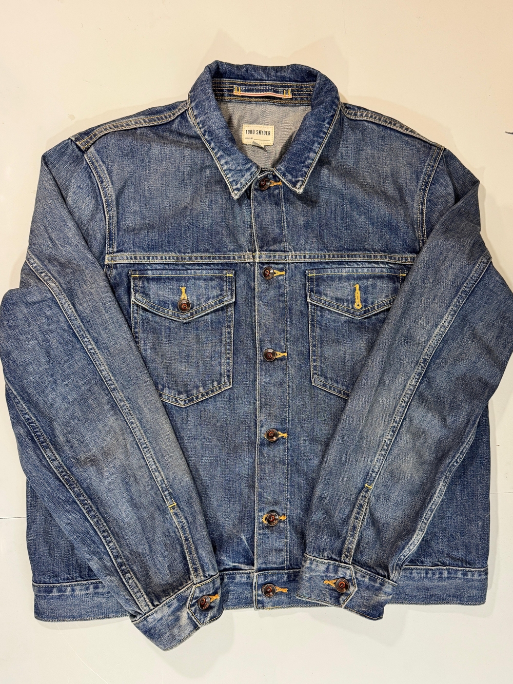 Todd Snyder Blue Denim Jacket